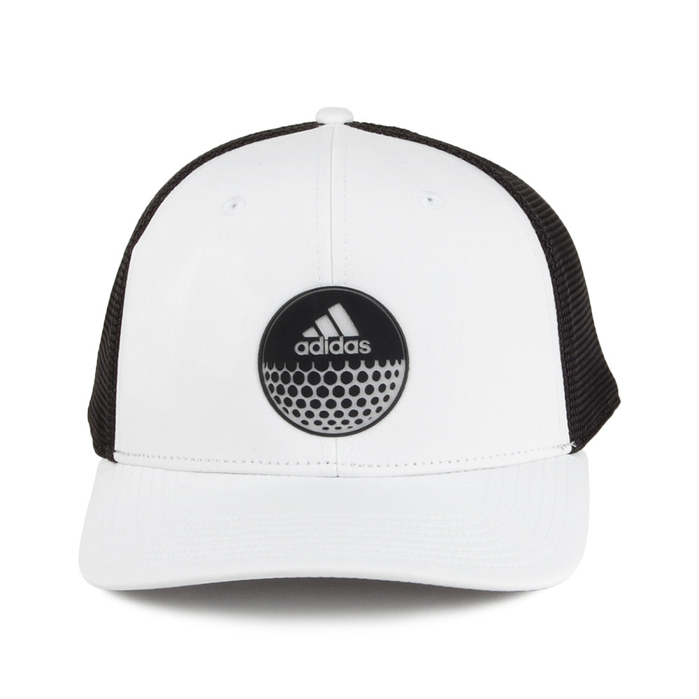 Adidas Globe Trucker Cap - Weiß-Schwarz