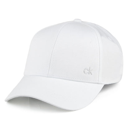 Calvin Klein Metal CK Baseball Cap - Weiß