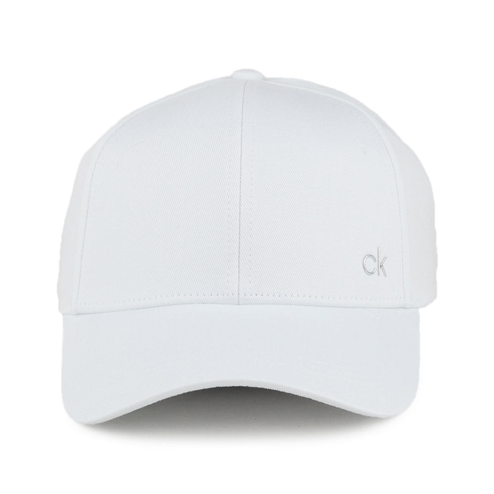 Calvin Klein Metal CK Baseball Cap - Weiß