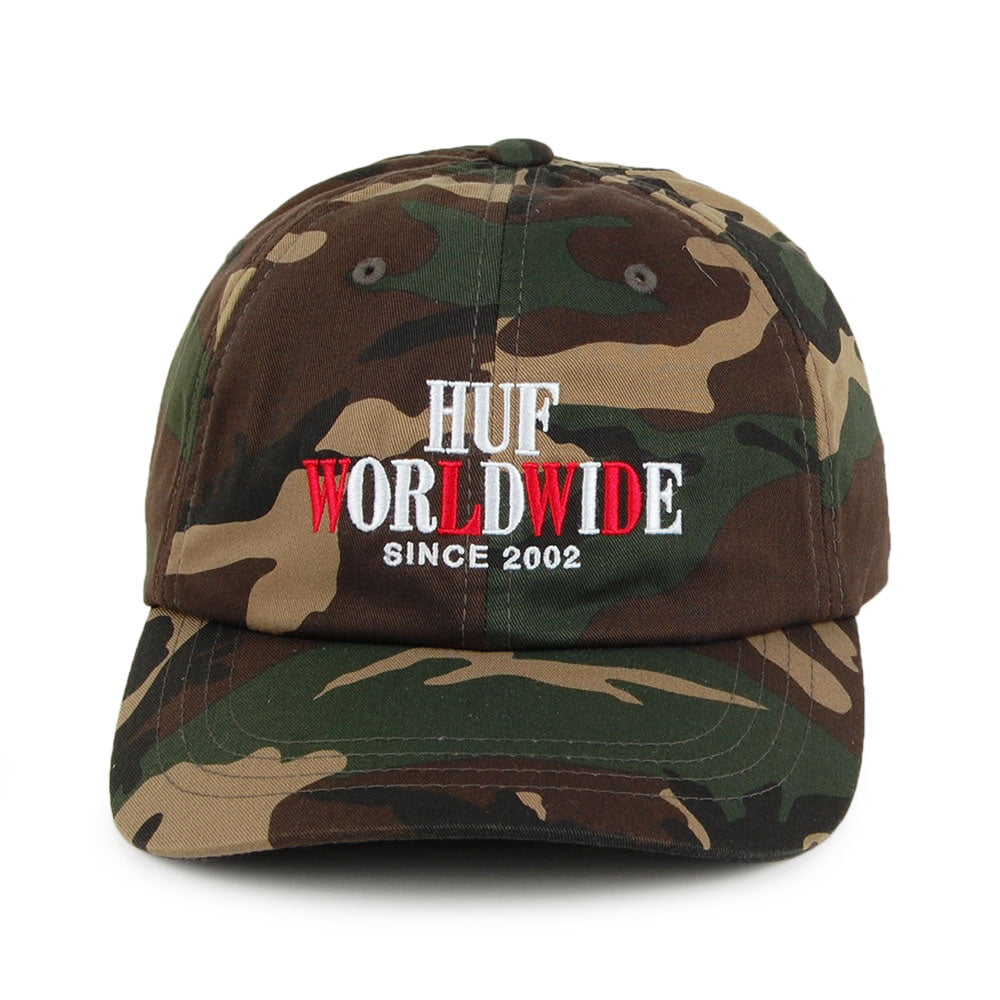 HUF HUF oder Stirb Baseball Cap mit gebogenem Visier - Tarnfarben