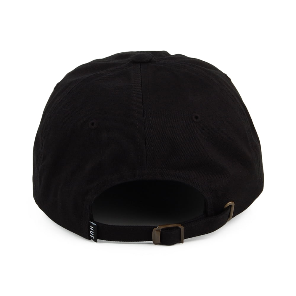 HUF Ellis Curved Visor Baseball Cap - Schwarz