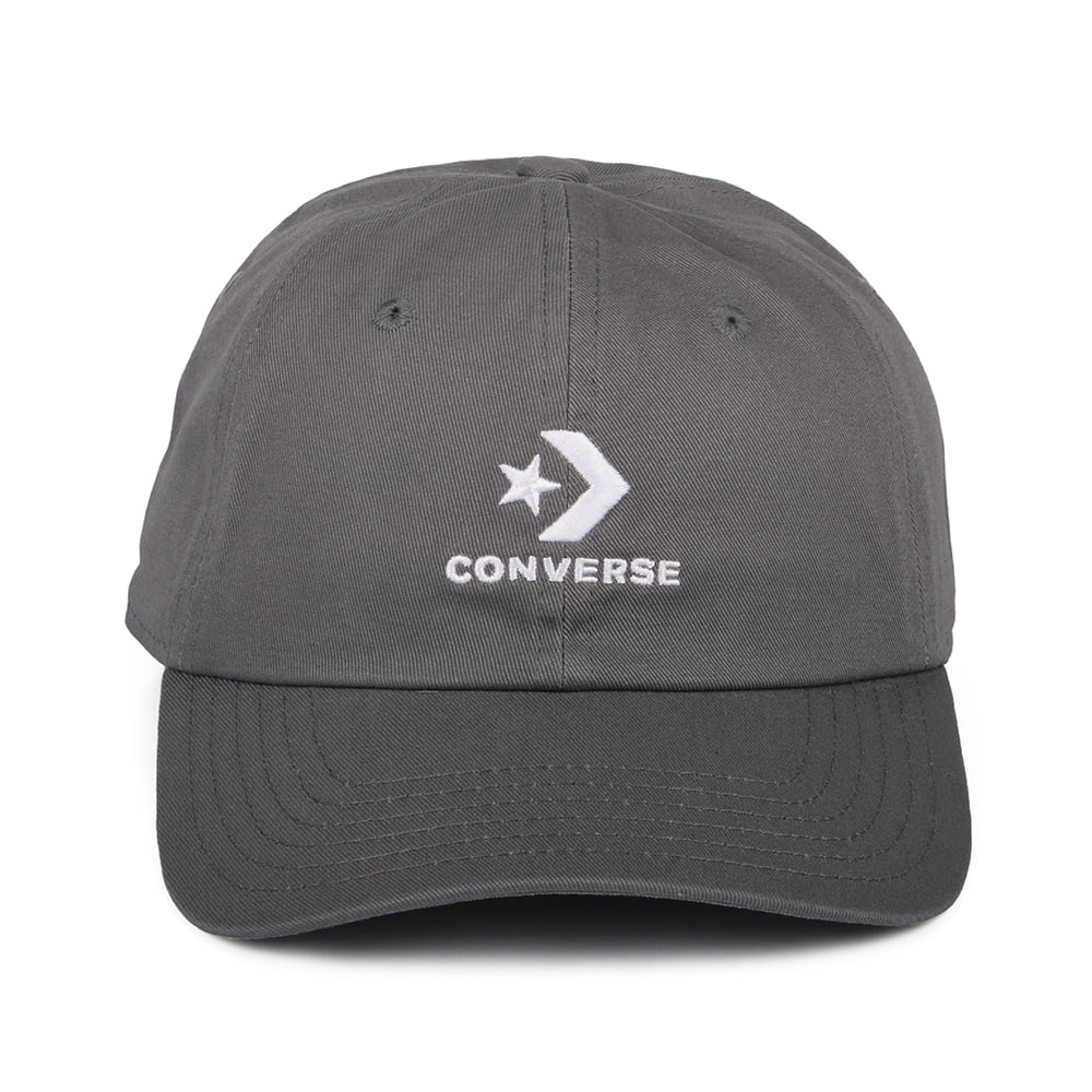 Converse Lock Up Baseball Cap aus Baumwolle - Anthrazit