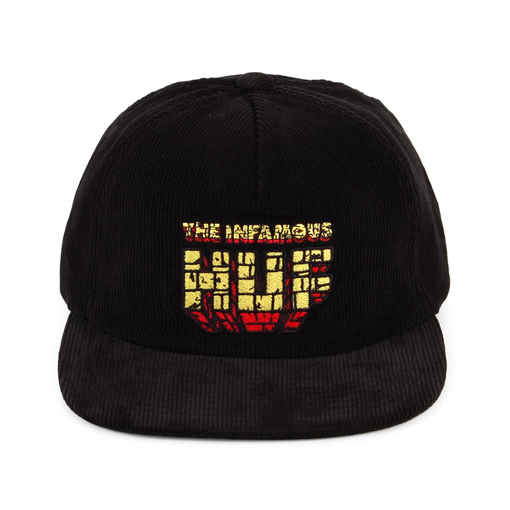 HUF Infamous Kord Snapback Cap - Schwarz