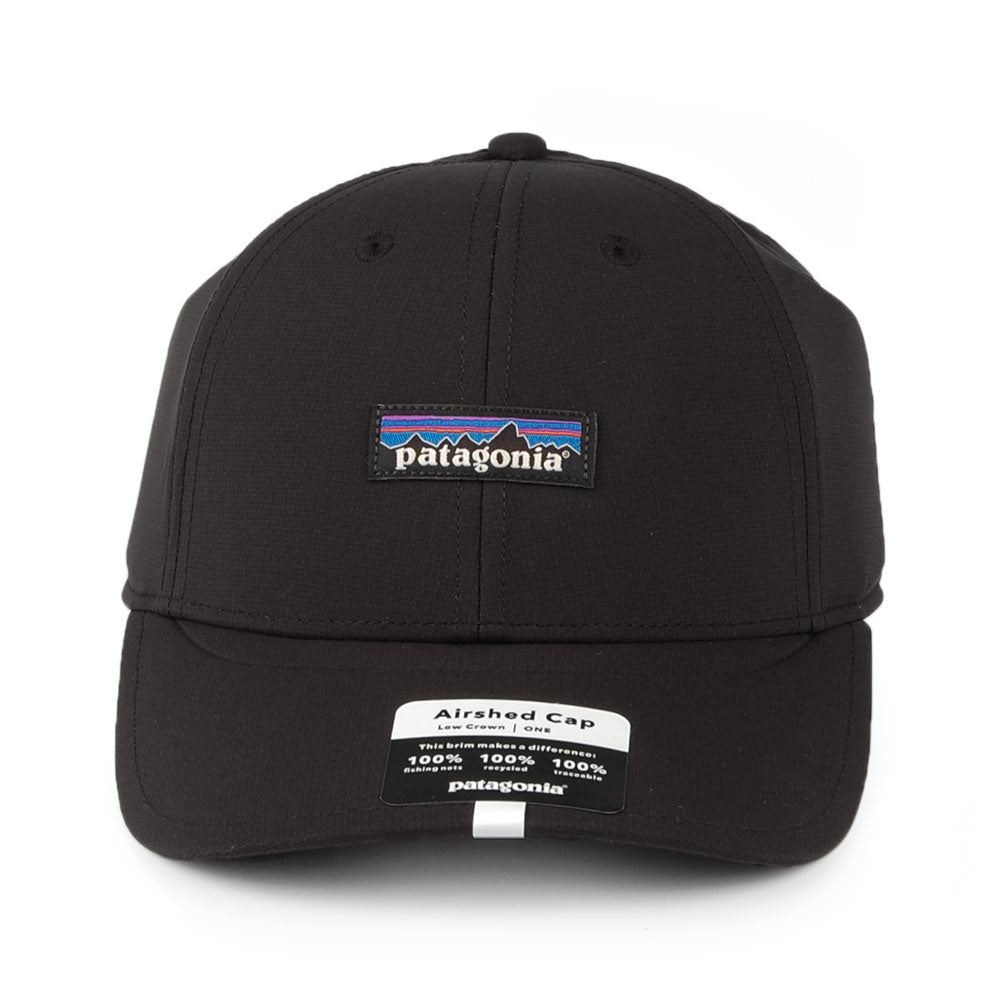 Patagonia Airshed Baseball Cap mit niedriger Krone Recycelt - Schwarz