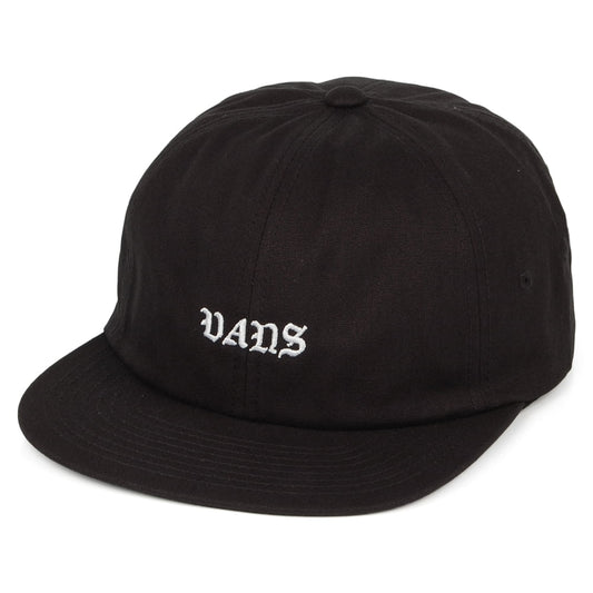 Vans Trobe Jockey Baseball Cap - Schwarz-Weiß