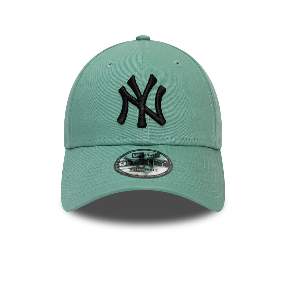 New Era 9FORTY II New York Yankees Baseball Cap - MLB League Essential - Minzgrün