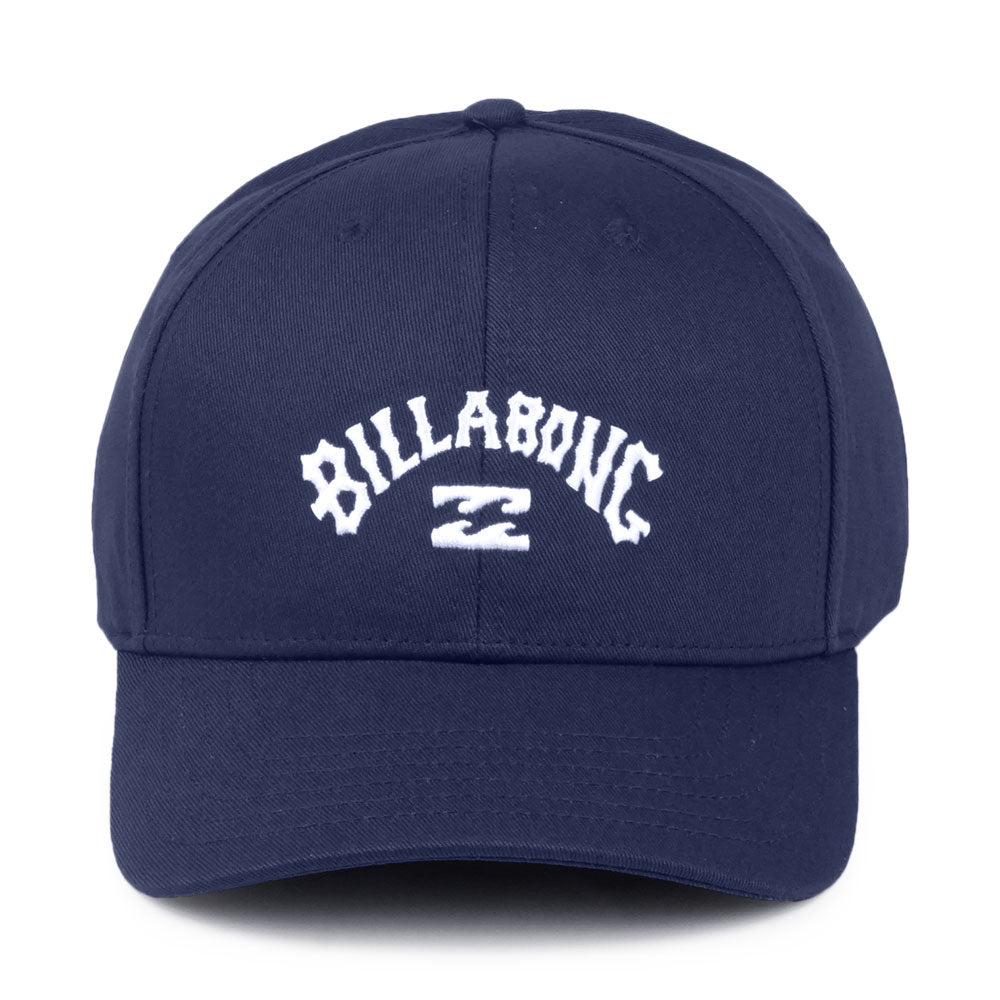 Billabong Arch Snapback Cap aus Baumwolle - Marineblau