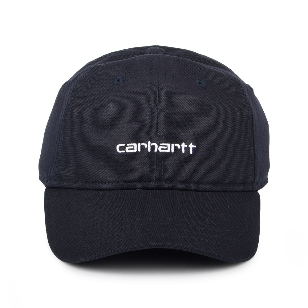 Carhartt WIP Script Baseball Cap aus Baumwoll-Canvas - Dunkles Marineblau