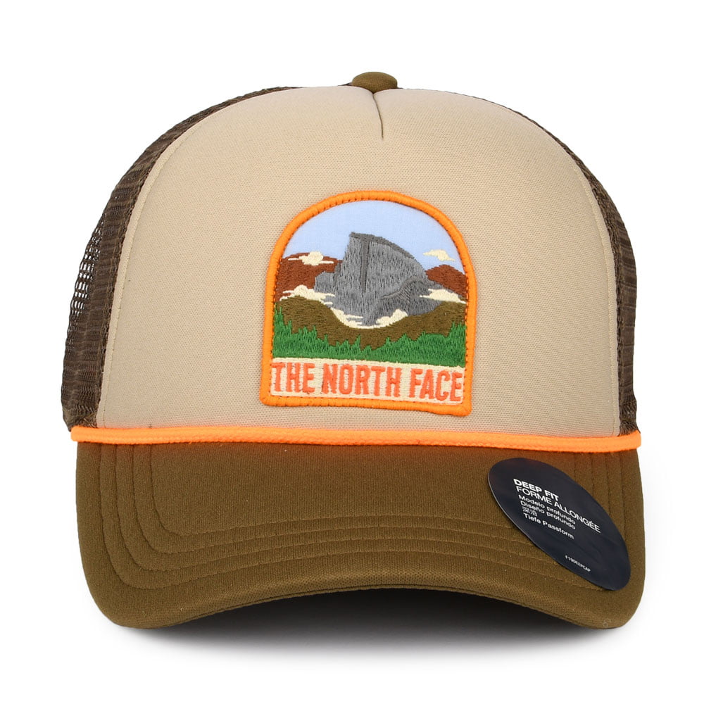 The North Face Valley Trucker Cap - Olivgrün-Beige