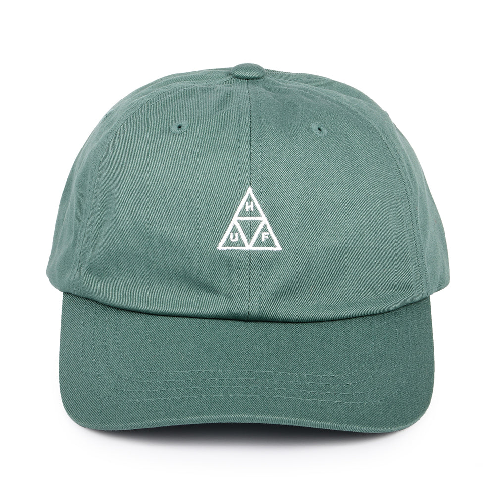 HUF Mini Triple Triangle Curved Visor Baseball Cap - Salbeigrün