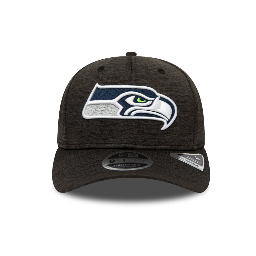 New Era 9FIFTY Stretch Seattle Seahawks Snapback Cap - NFL Total Shadow Tech - Anthrazit