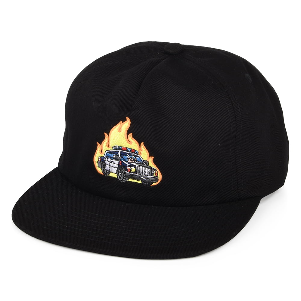 HUF Roasted Unstrukturierte Snapback Cap - Schwarz