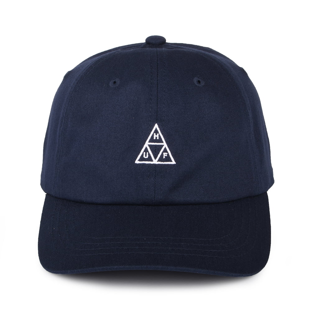 HUF Mini Triple Triangle Curved Visor Baseball Cap - Marineblau