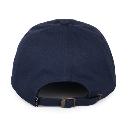 HUF Mini Triple Triangle Curved Visor Baseball Cap - Marineblau