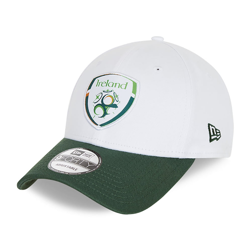 New Era 9FORTY Football Association of Ireland Baseball Cap - Weiß-Grün