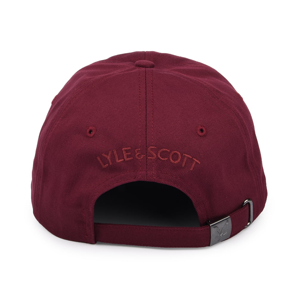 Lyle & Scott Vintage Baseball Cap - Burgunderrot