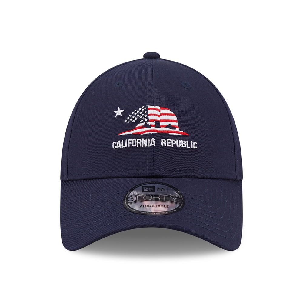 New Era 9FORTY California Baseball Cap - US State - Dunkelblau