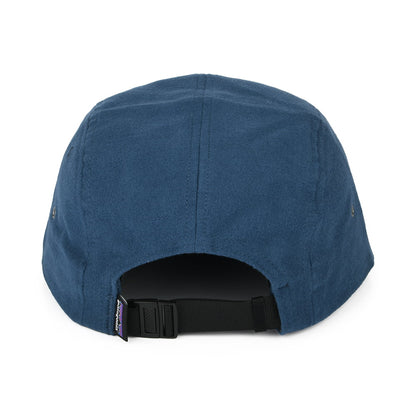 Patagonia P-6 Label Maclure 5 Paneelen Cap aus organischer Baumwolle - Blau