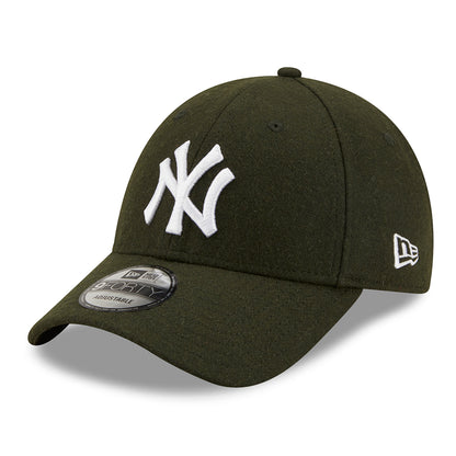 New Era 9FORTY New York Yankees Baseball Cap - MLB Winterized The League - Olivgrün