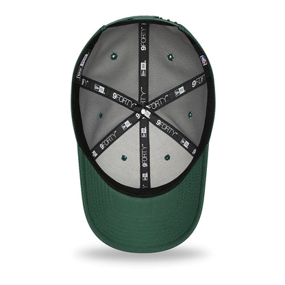 New Era 9FORTY Milwaukee Bucks Baseball Cap - NBA Diamond Era - Grün