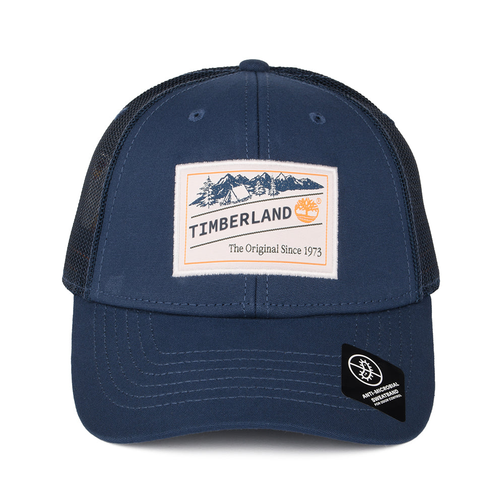 Timberland Camping Patch Trucker Cap - Dunkles Denim