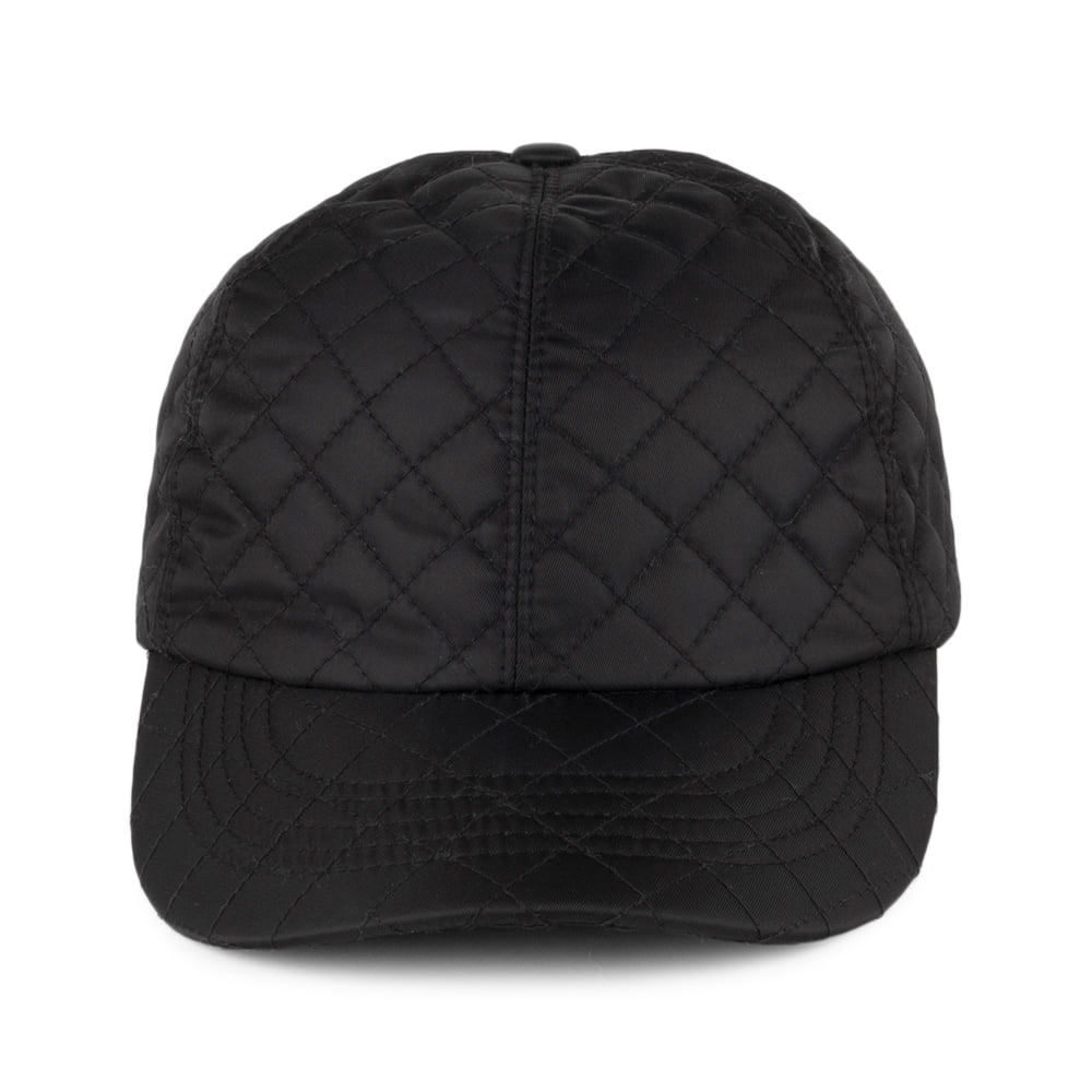 Betmar Gesteppte Regen Baseball Cap - Schwarz