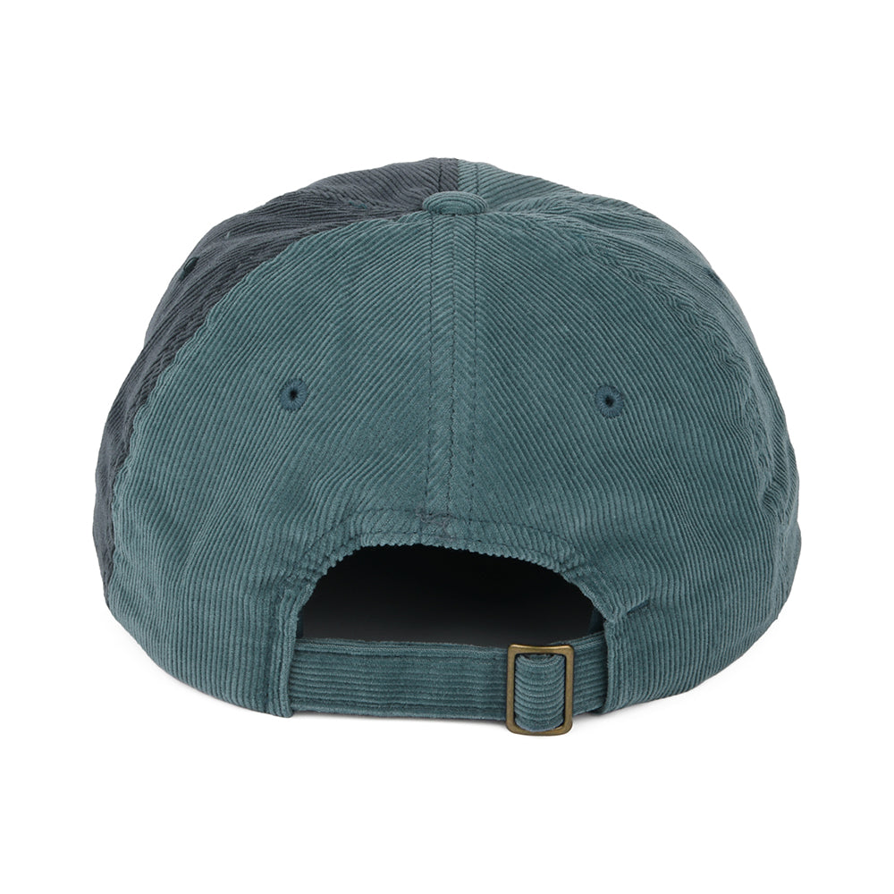 Brixton Alton LP Kord Baseball Cap Zweifarbig - Marineblau