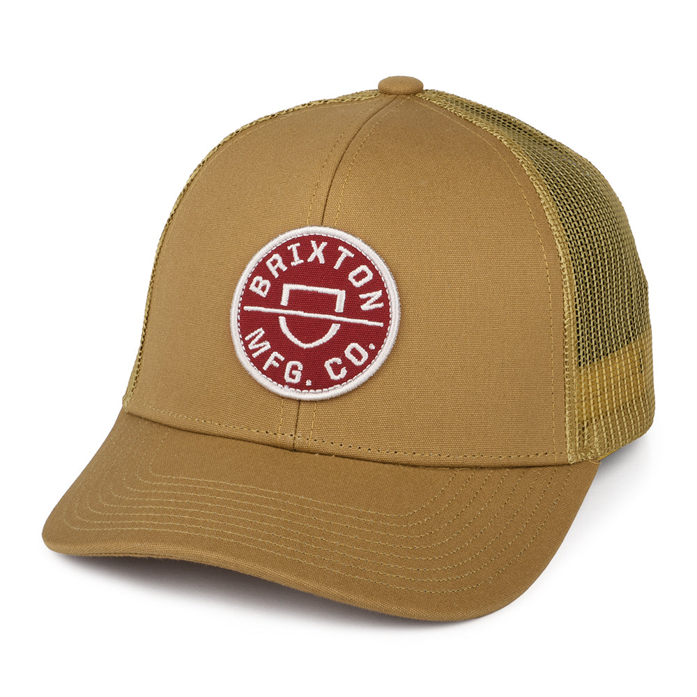 Brixton Crest NetPlus MP Trucker Cap - Wüstensand