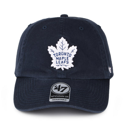 47 Brand Toronto Maple Leafs Baseball Cap - NHL Clean Up - Marineblau