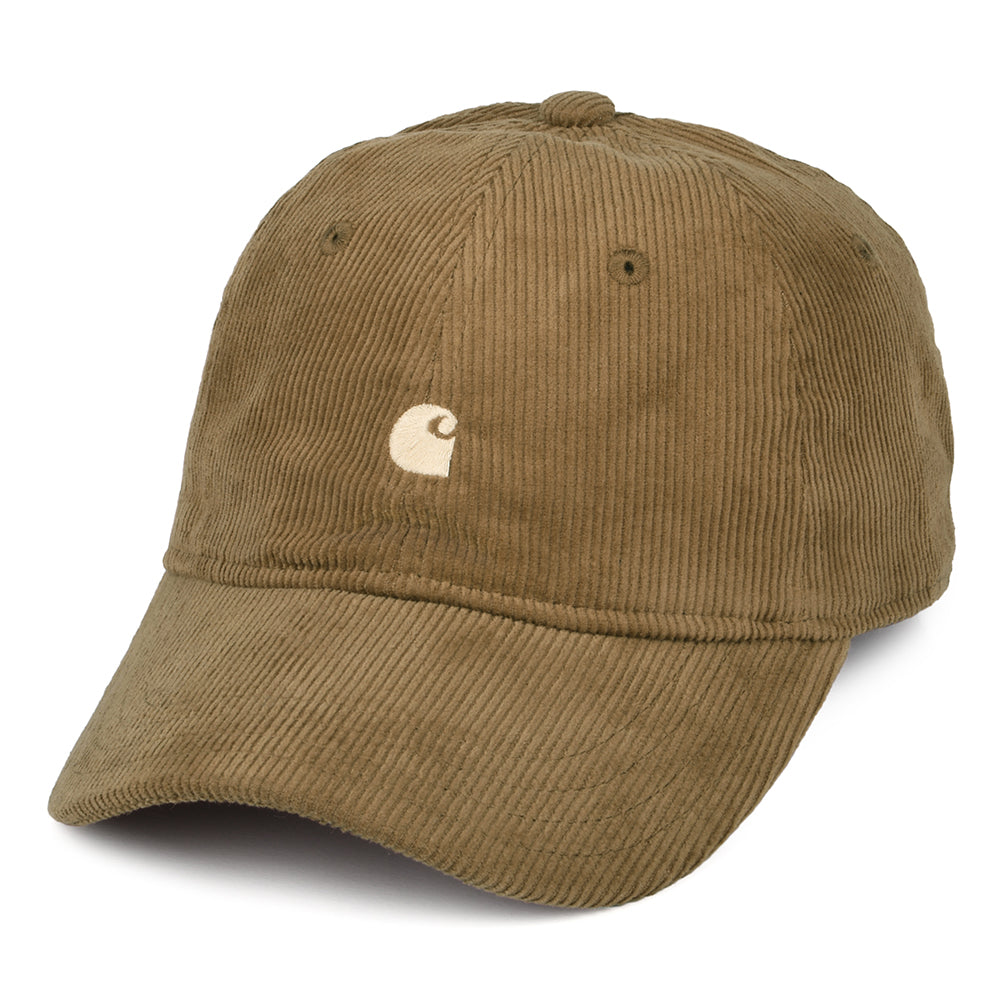 Carhartt WIP Harlem Kord Baseball Cap - Braun-Hellbraun