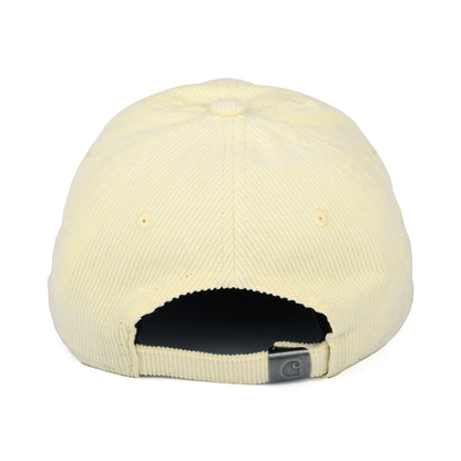 Carhartt WIP Harlem Kord Baseball Cap - Hellgelb