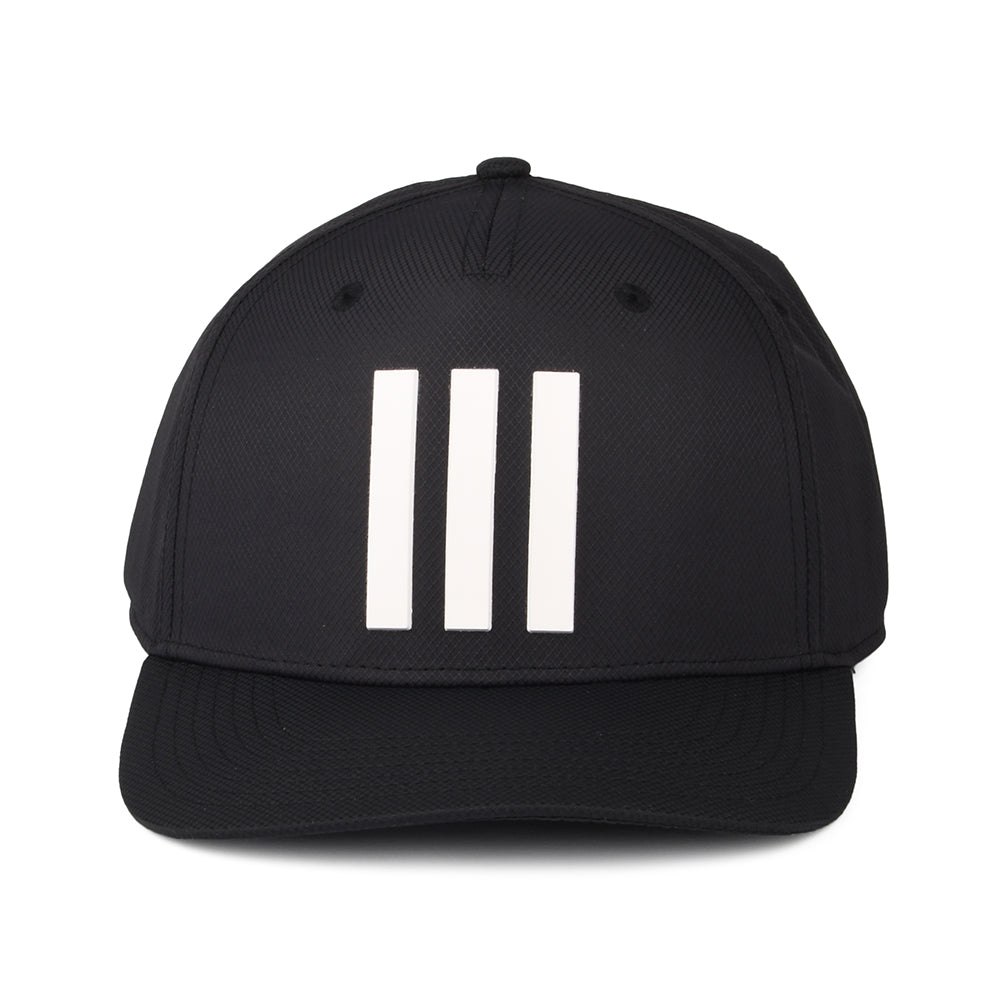 Adidas Golf Tour 3 Stripes Recycled Baseball Cap - Schwarz