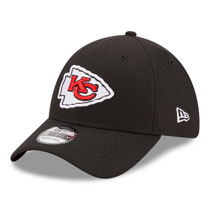 New Era 39THIRTY Kansas City Chiefs Baseball Cap - NFL Diamond Era - Schwarz