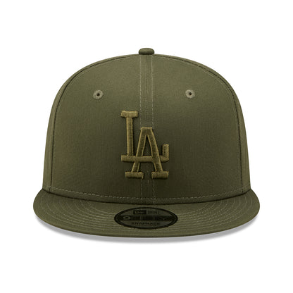 New Era 9FIFTY L.A. Dodgers Baseball Cap - MLB League Essential II - Olivgrün