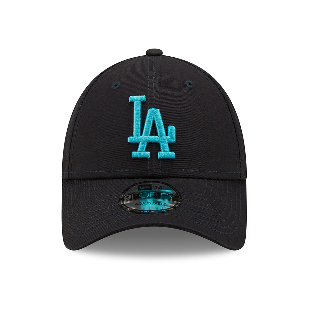 New Era 9FORTY L.A. Dodgers Baseball Cap - MLB League Essential - Marineblau-Blau