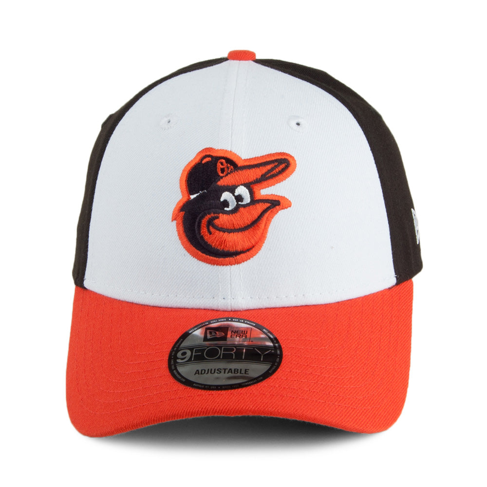 New Era 9FORTY Baltimore Orioles Baseball Cap - League - Weiß-Orange