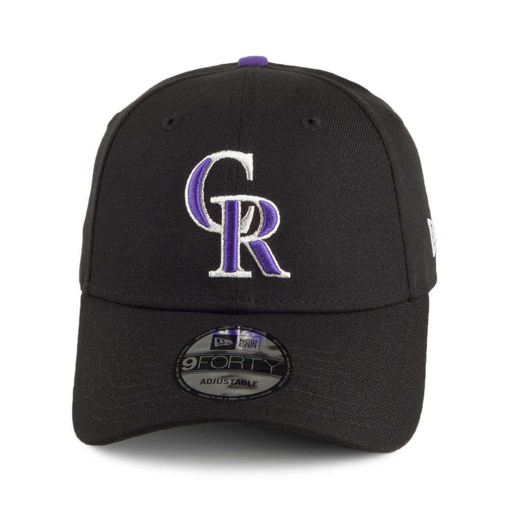 New Era 9FORTY Colorado Rockies Baseball Cap - League - Schwarz