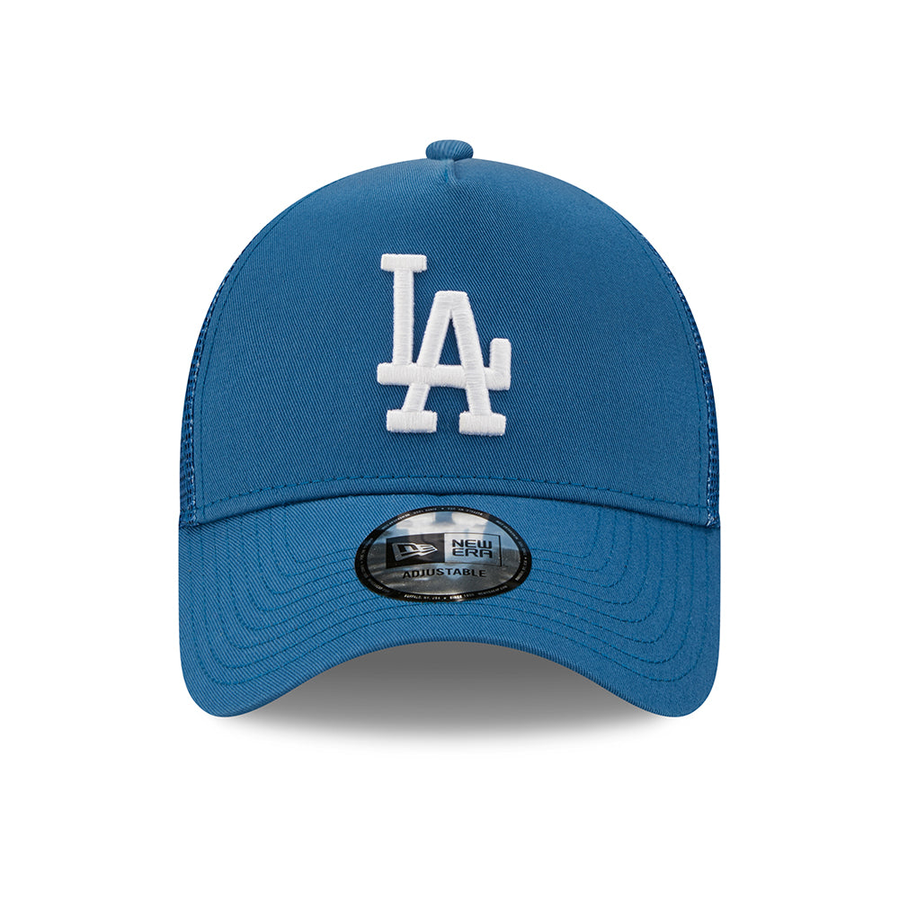 New Era 9FORTY A-Frame L.A. Dodgers Trucker Cap - MLB Tonal Mesh - Blau