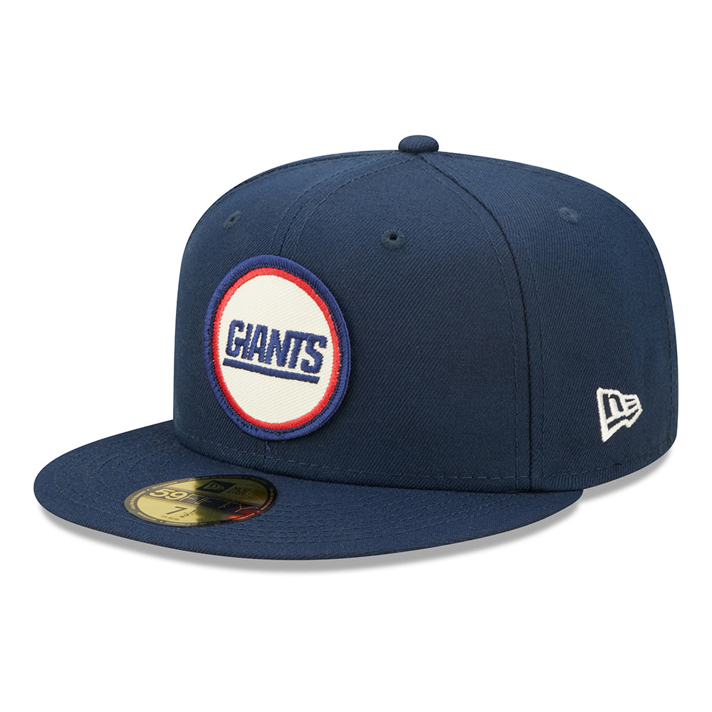 New Era 59FIFTY New York Giants Baseball Cap - NFL Sideline Historic - Blau