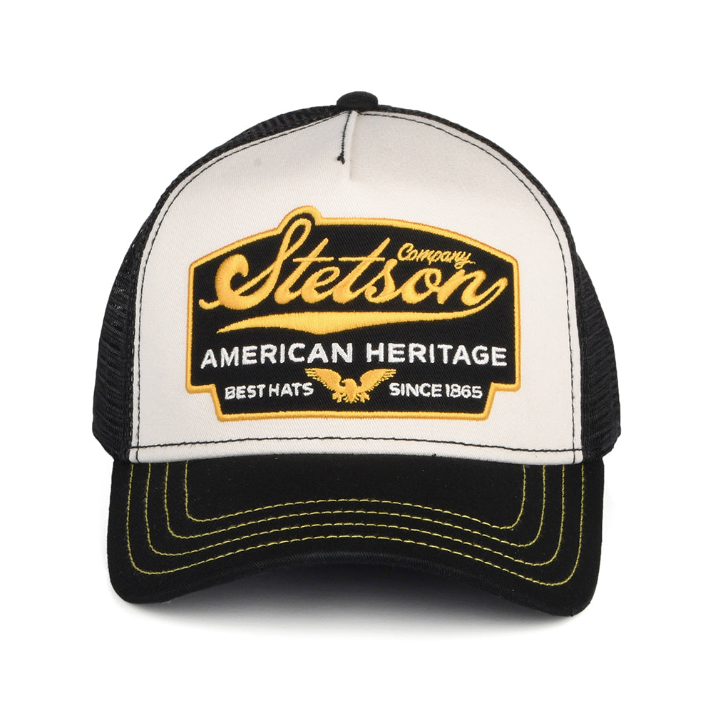 Stetson American Heritage Trucker Cap - Schwarz