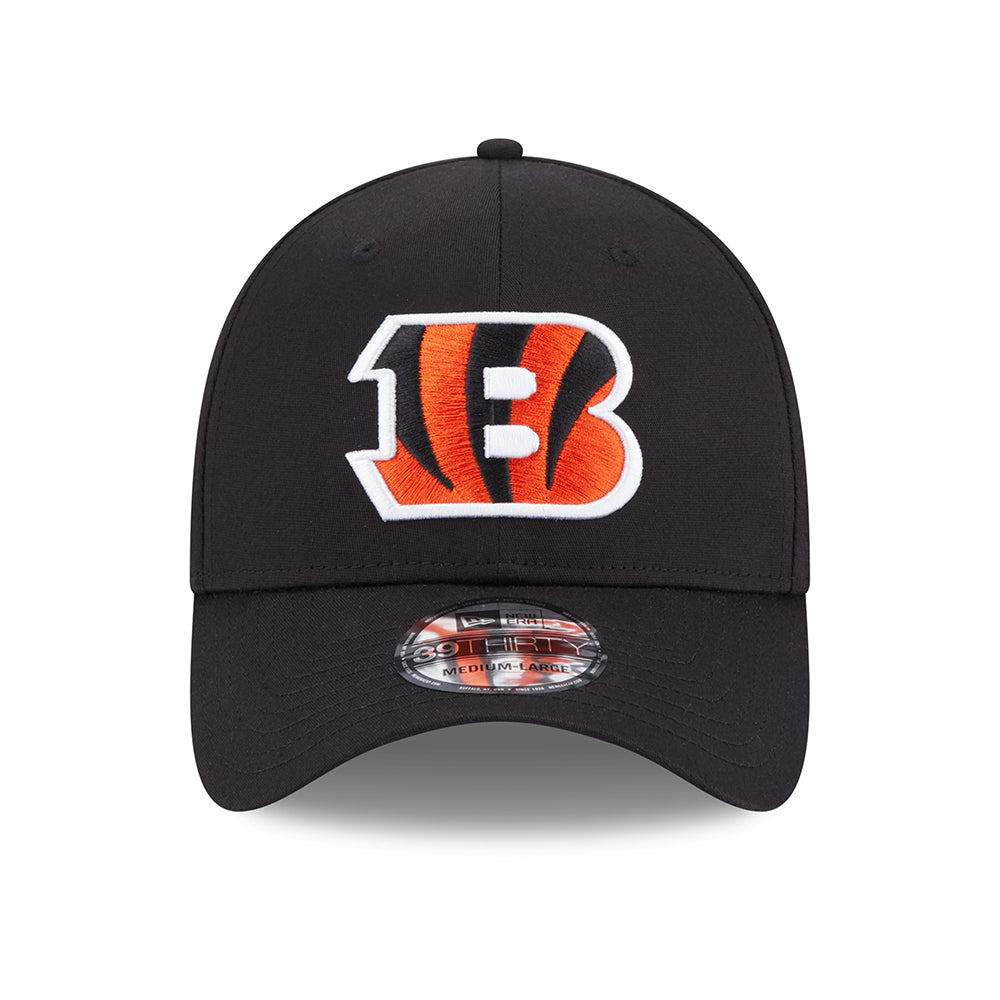 New Era 39THIRTY Cincinnati Bengals Baseball Cap - NFL Comfort - Schwarz