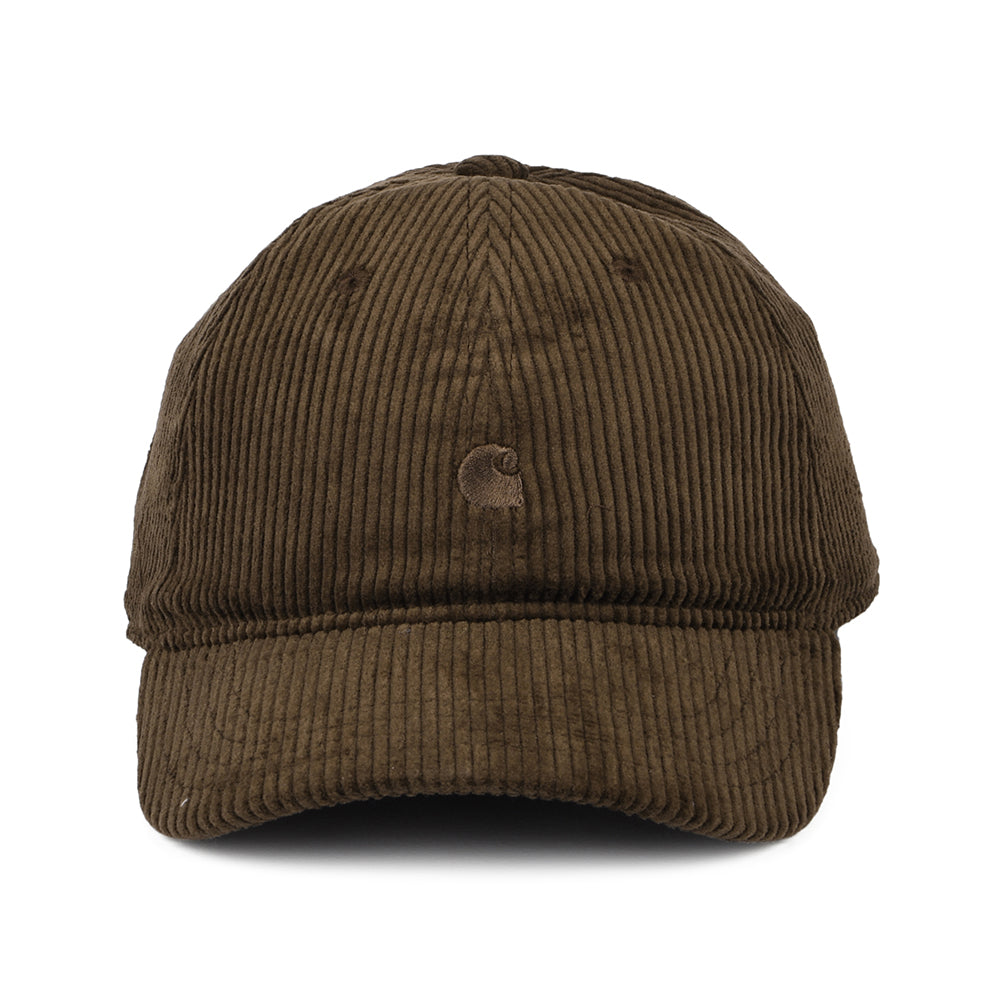 Carhartt WIP Harlem Kord Baseball Cap - Tiefbraun