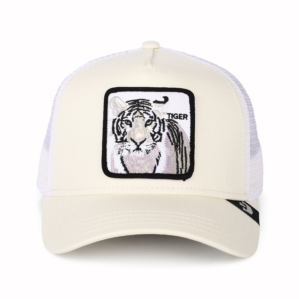 Goorin Bros. White Tiger Trucker Cap - Weiß