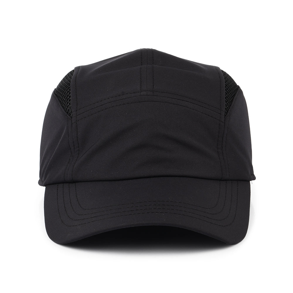 Tilley Airflo Recycled 5 Paneelen Cap - Schwarz