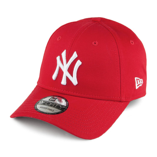 New Era 9FORTY New York Yankees Baseball Cap - MLB League Basic - Rot