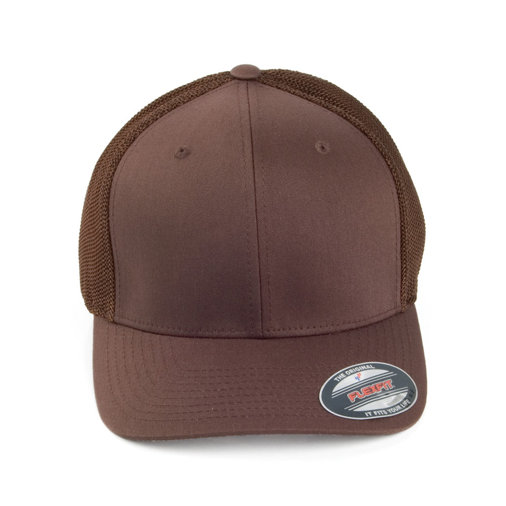 FlexFit Tonal Trucker Cap - Braun