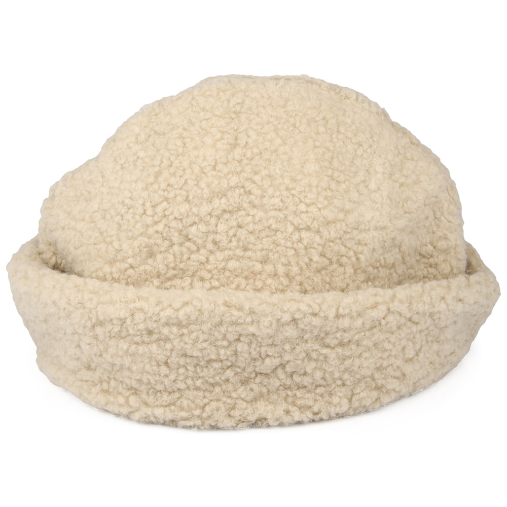 Brixton Ginsburg Sherpa Winter Hut - Hellbeige