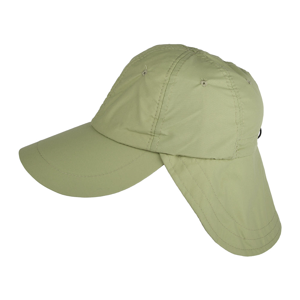 Dorfman Pacific Iceman Cooling Cap mit Ohrenklappen - Khaki