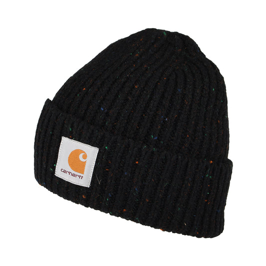 Carhartt WIP Anglistic Beanie Mütze - Schwarz