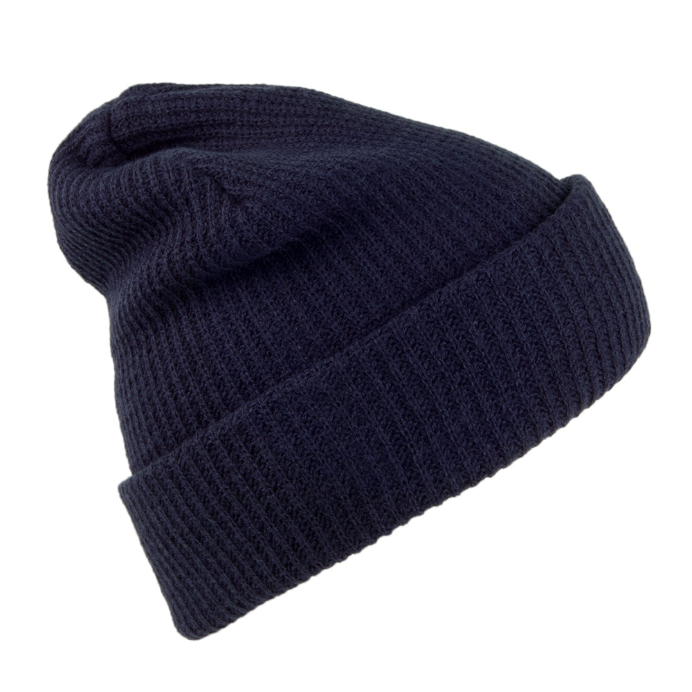 Jaxon & James Classic Cuff Beanie Mütze - Marineblau